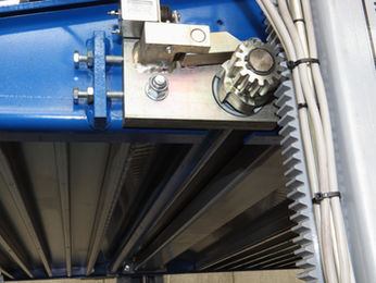 Bipark pinion mechanism