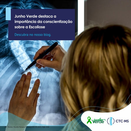 Junho Verde destaca a importância da conscientização sobre a Escoliose