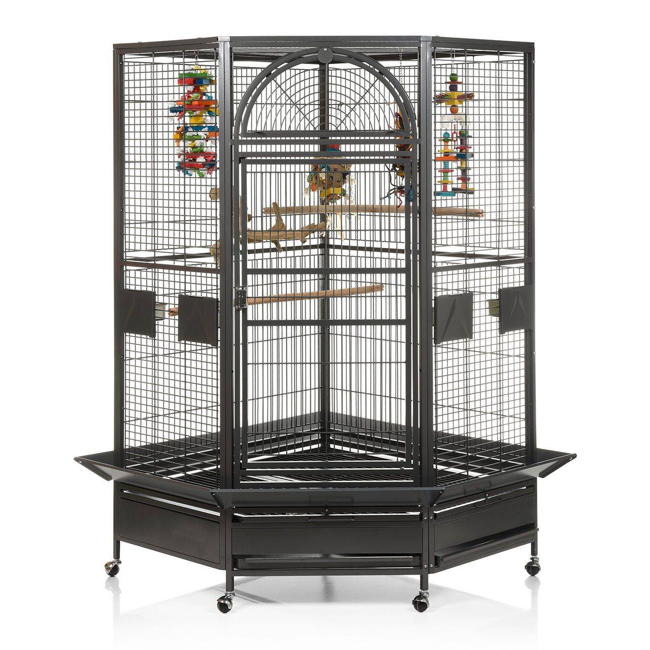 HQ 14022 Corner Bird Cage Large