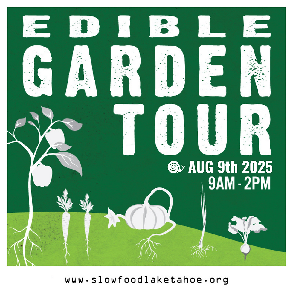 Edible Garden Tour 2025