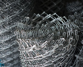 ตาข่ายเหล็กถักชุบ