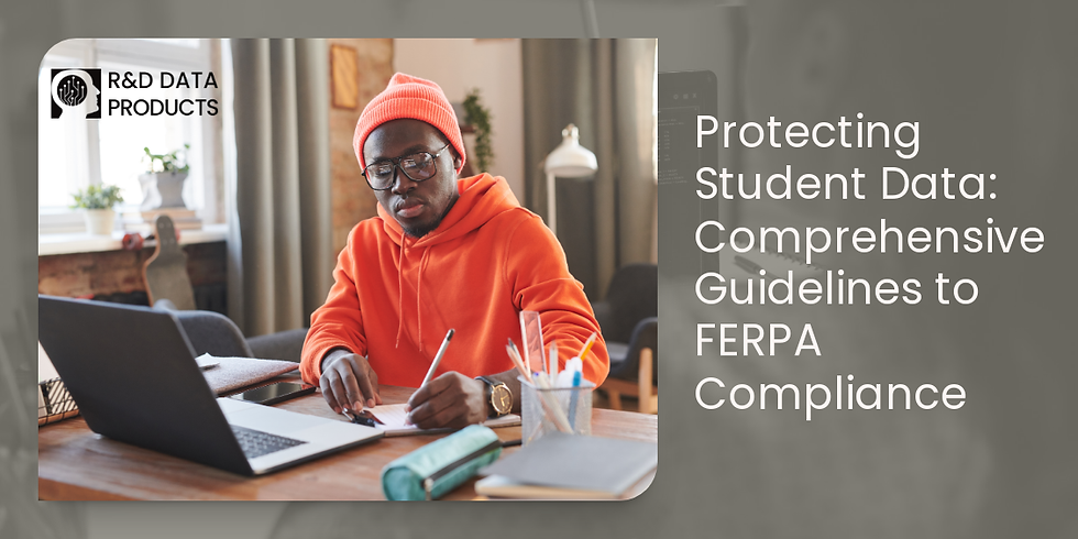 student on computer protected ferpa guidelines