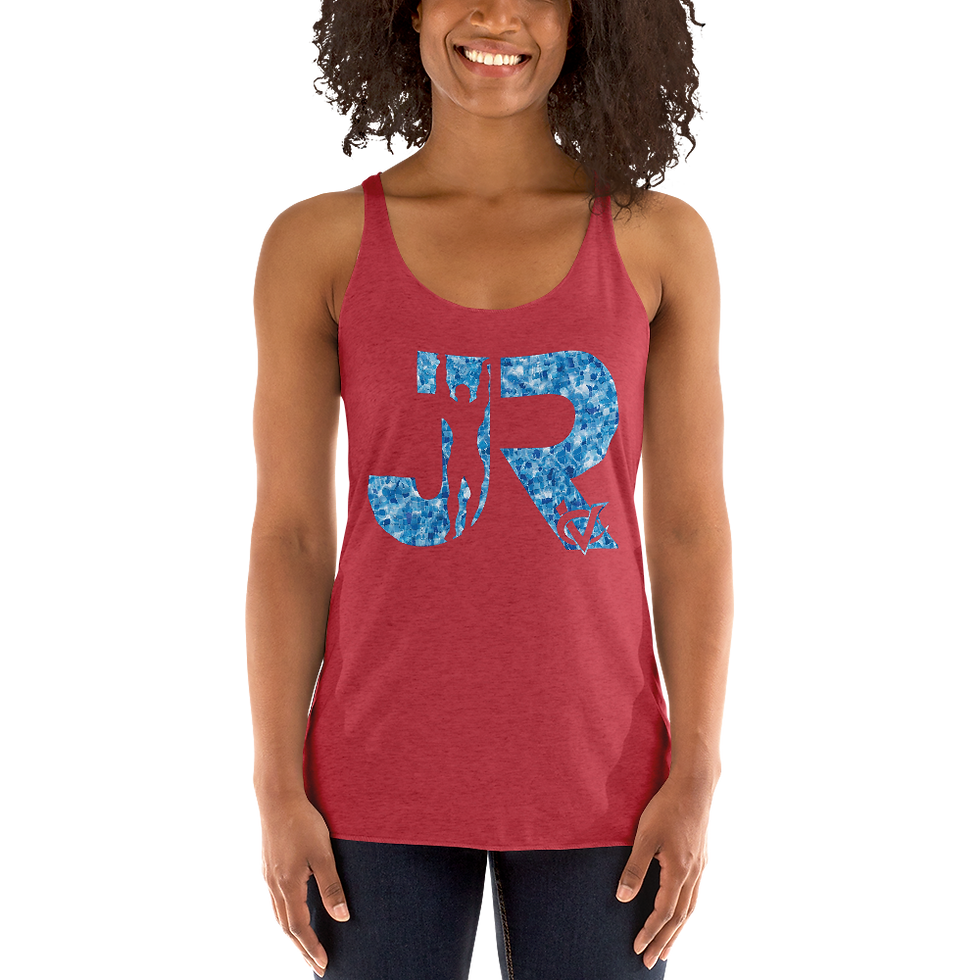 Thumbnail: Blue JR Racerback Tank