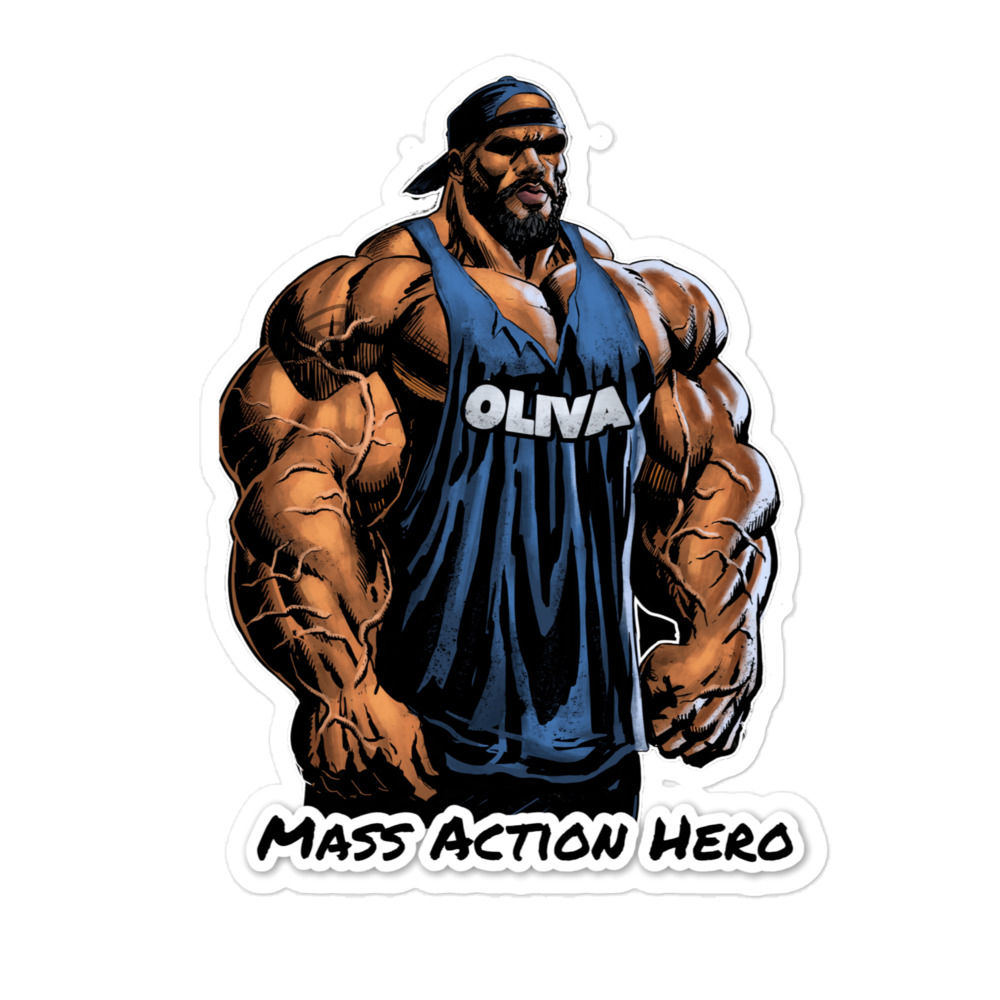 Mass Action Hero Sticker