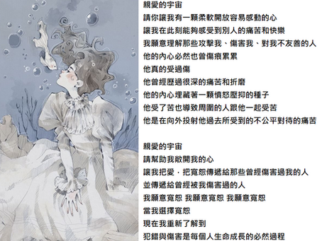 了解後的寬恕-讓靈魂開始輕盈飛舞