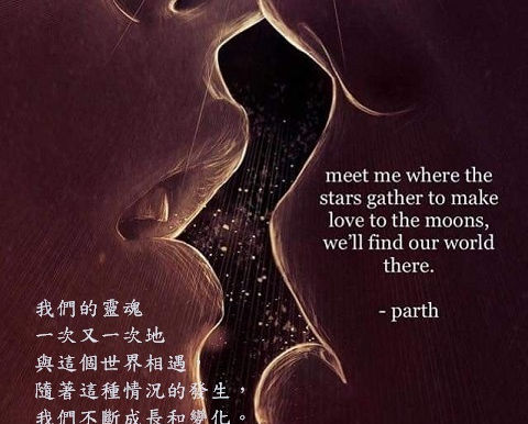 靈魂一次又一次地與這個世界相遇