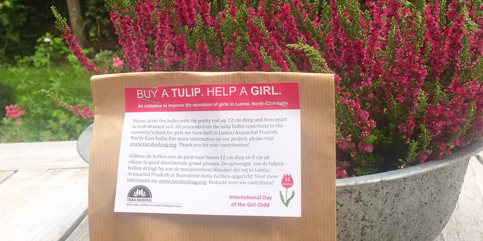 Buy A Tulip. Help A Girl