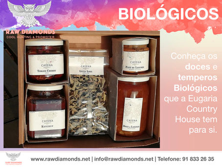 Conservas e doces biológicos para o Natal