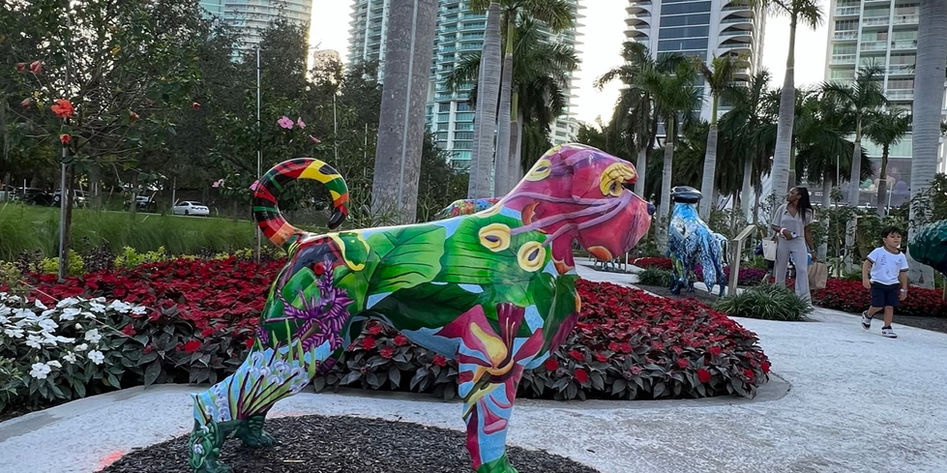 Dogs & Cats Walkway and Sculpture Garden