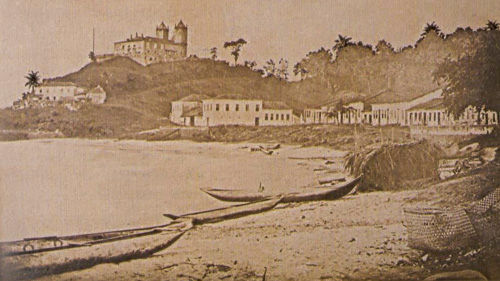 fortin sao diogo foto antiga amarelada