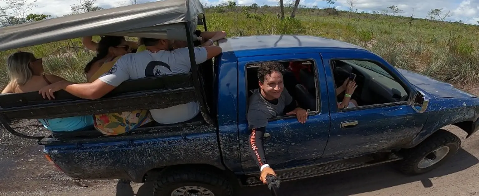 Passeio para Garapuá: de 4x4 rumo às belezas do lugar