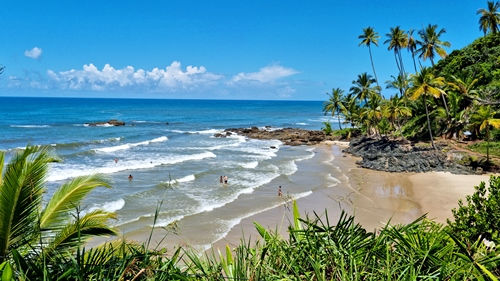 Praias paradisíacas românticas Itacaré