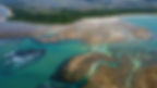 Vista aérea piscinas naturais Garapuá