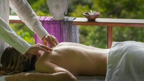 Massagem pousada Boipeba