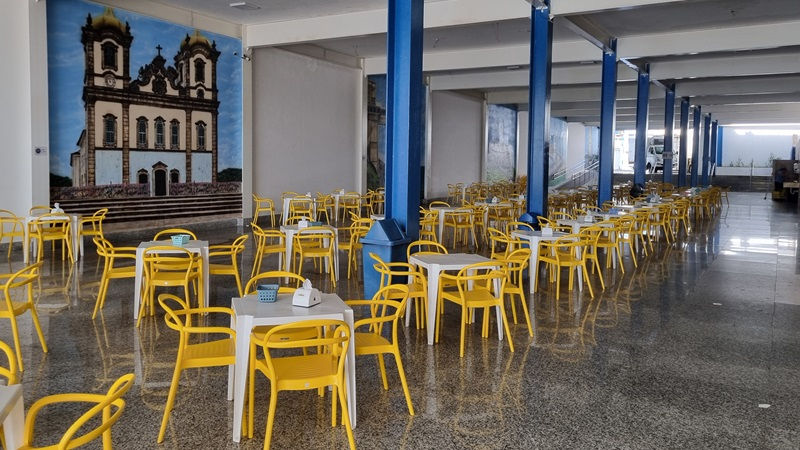 Amplo espaço Sorveteria da Ribeira Salvador