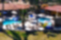 piscina na pousada Ilhas do Sol