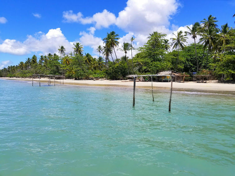 Praia do Tassimirim na Ilha de Boipeba
