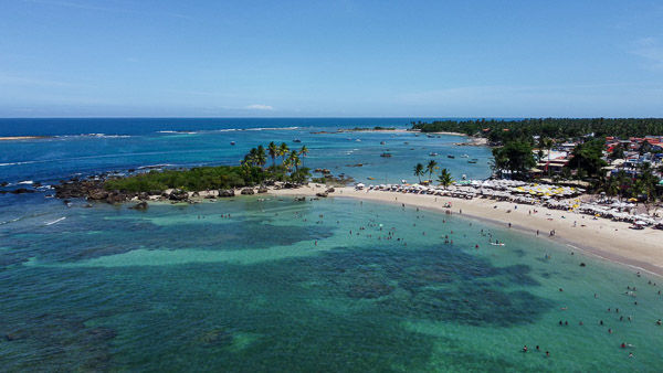 Parada estratégica em Morro de São Paulo bahia terra turismo