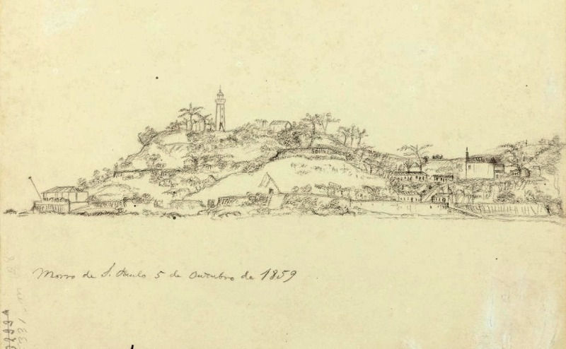 desenho feito por dom pedro segundo