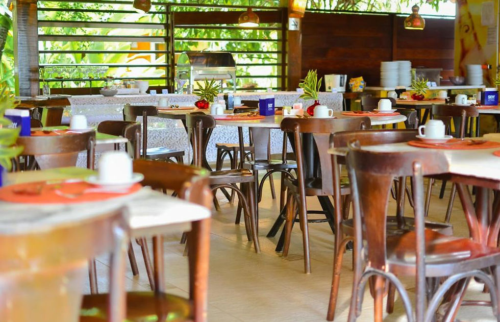 Pousada Via das Pedras - café da manhã