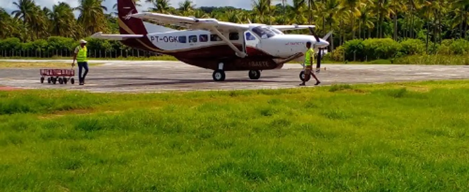 O voo mais curto do Brasil: Salvador - Morro de São Paulo