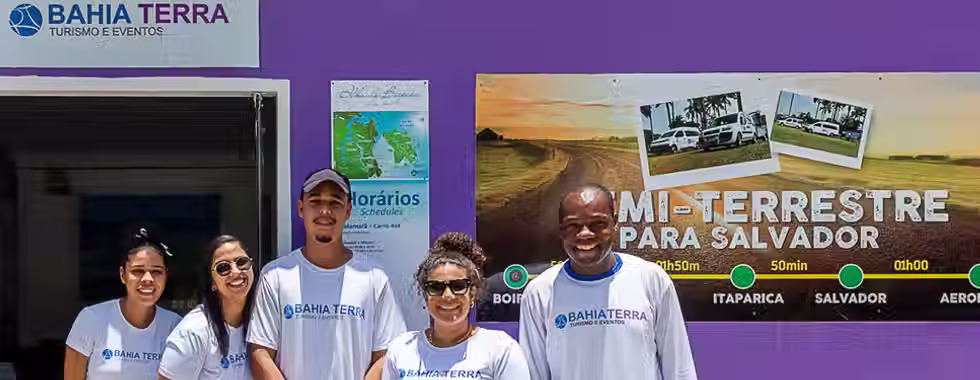 Por que comprar passeios com a Bahia Terra Turismo?