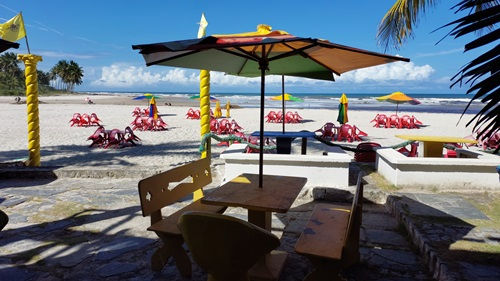Restaurante Cabana do Cais Praia do Cururupe Ilhéus