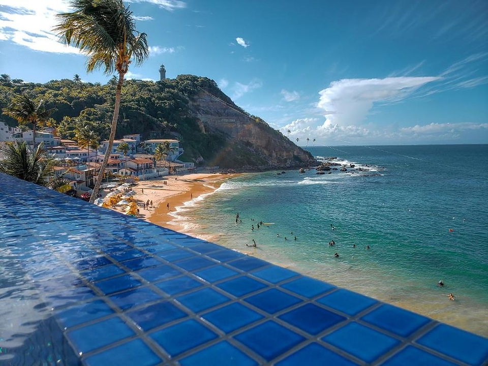Pousada Dona Moca - vista mar