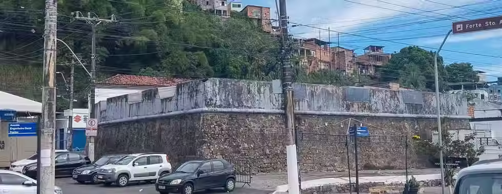 Forte de Santo Alberto: o forte que hoje fica longe do mar