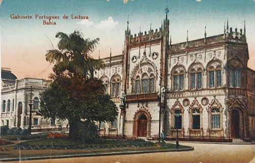 Cartão postal Gabinete Português de Leitura