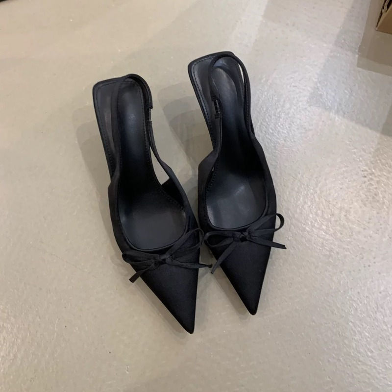 Thumbnail: Designer Luxury Summer High Heel Women Sandals Fashion Butterfly-knot Singbacks 