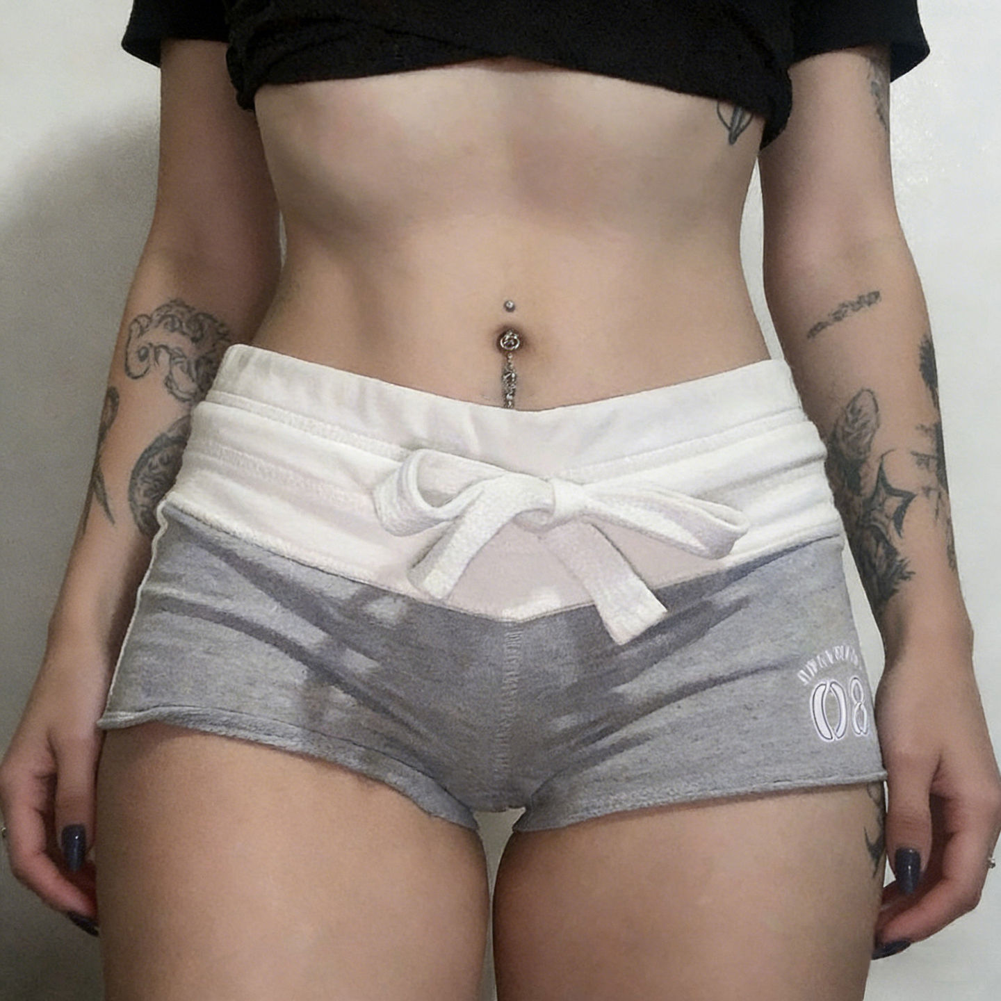 SUCHCUTE Y2k Low-wrise Short For Women Grunge Harajuku Letter Shorts Print Sexy