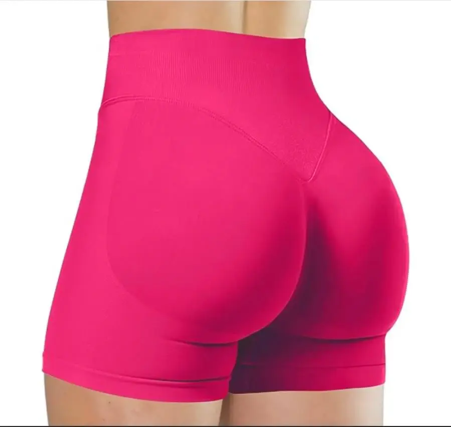 Thumbnail: Summer High Waisted Yoga Shorts for Women Fashionable and Sexy Running Fitness P