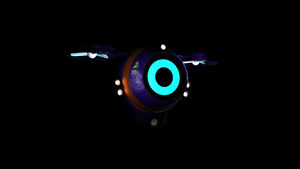 Modelo 3D Dron de Vigilancia