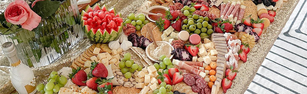 Flat Lay Grazing Table