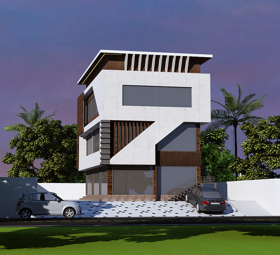 Modern contemporary architecture
