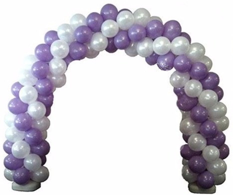 2 colors balloon arch (3mx2m)