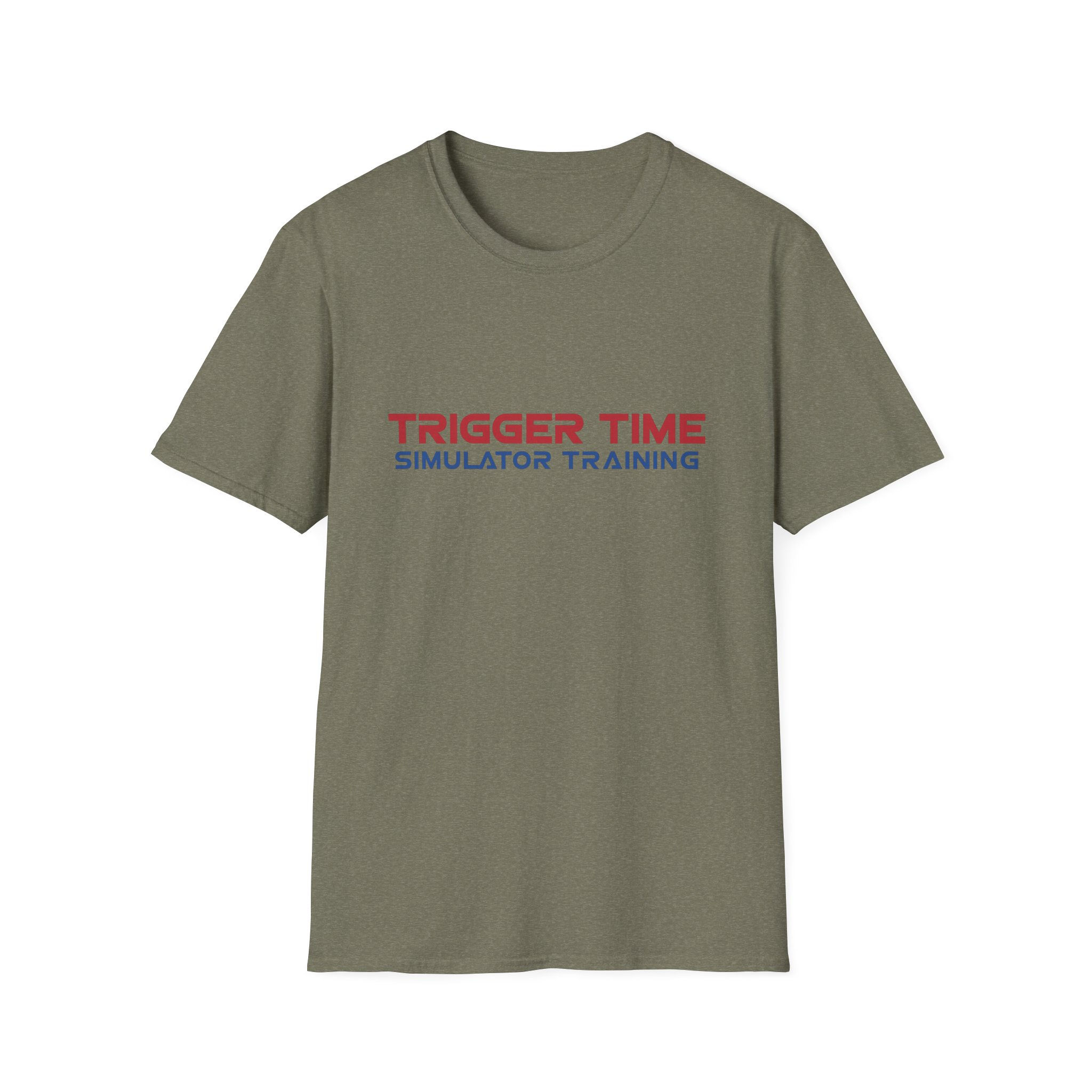 Trigger Time Front Logo only- Unisex Softstyle T-Shirt