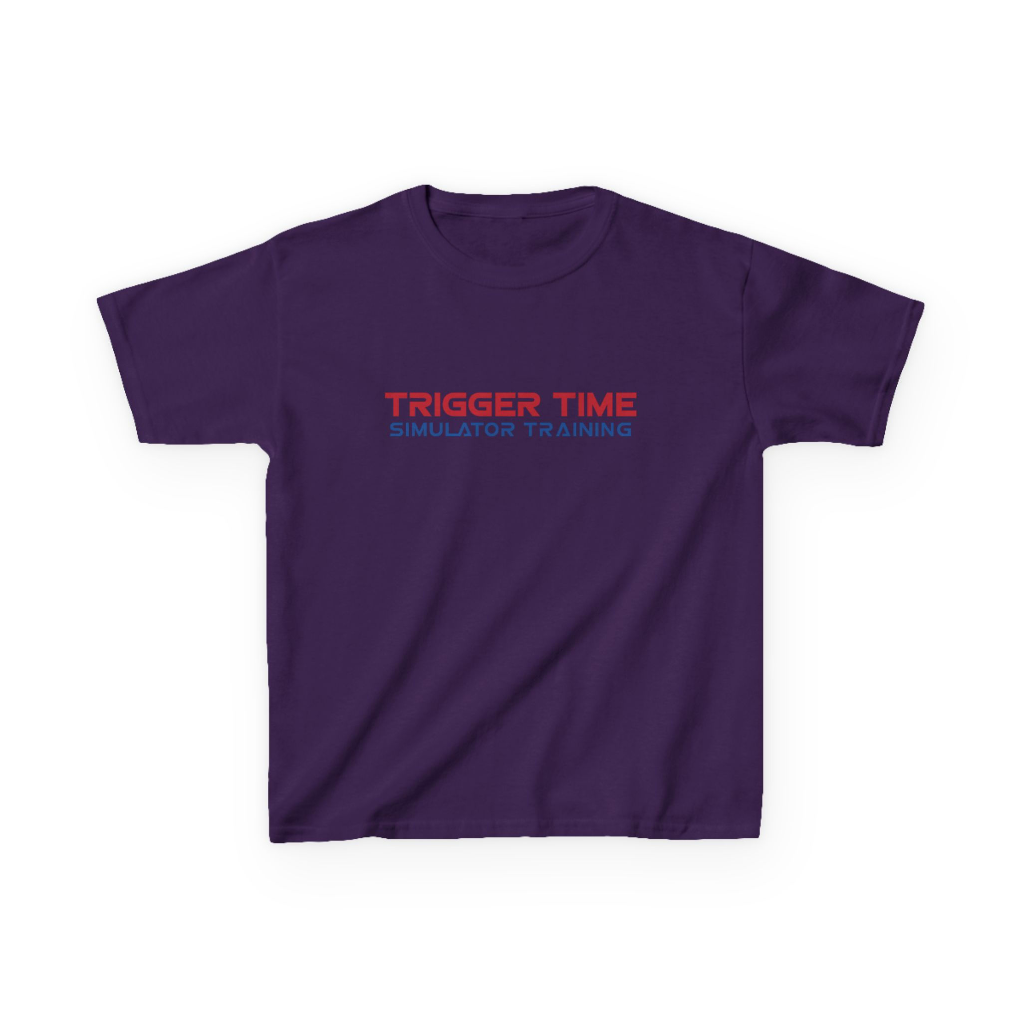 Trigger Time Front and Back Bullet Logo -Kids Heavy Cotton™ Tee