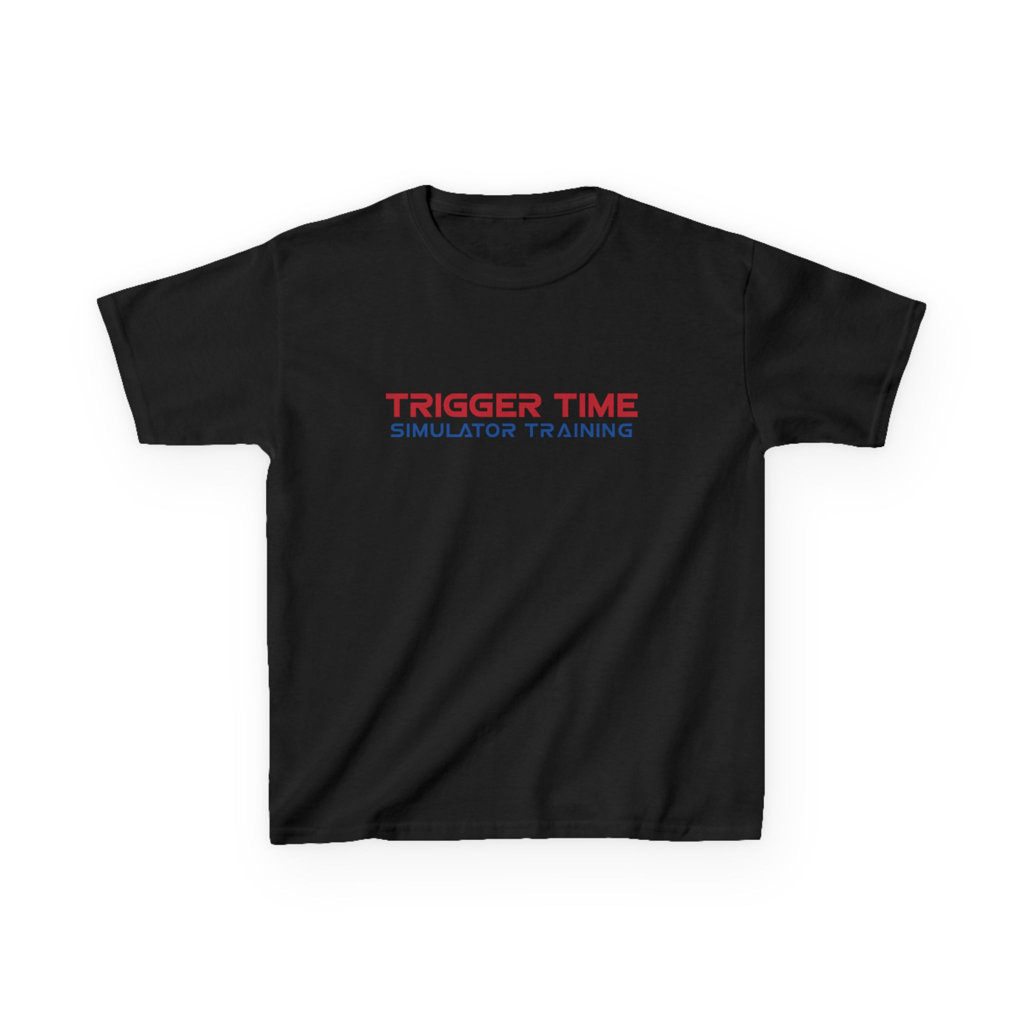 Trigger Time Front and Back Bullet Logo -Kids Heavy Cotton™ Tee