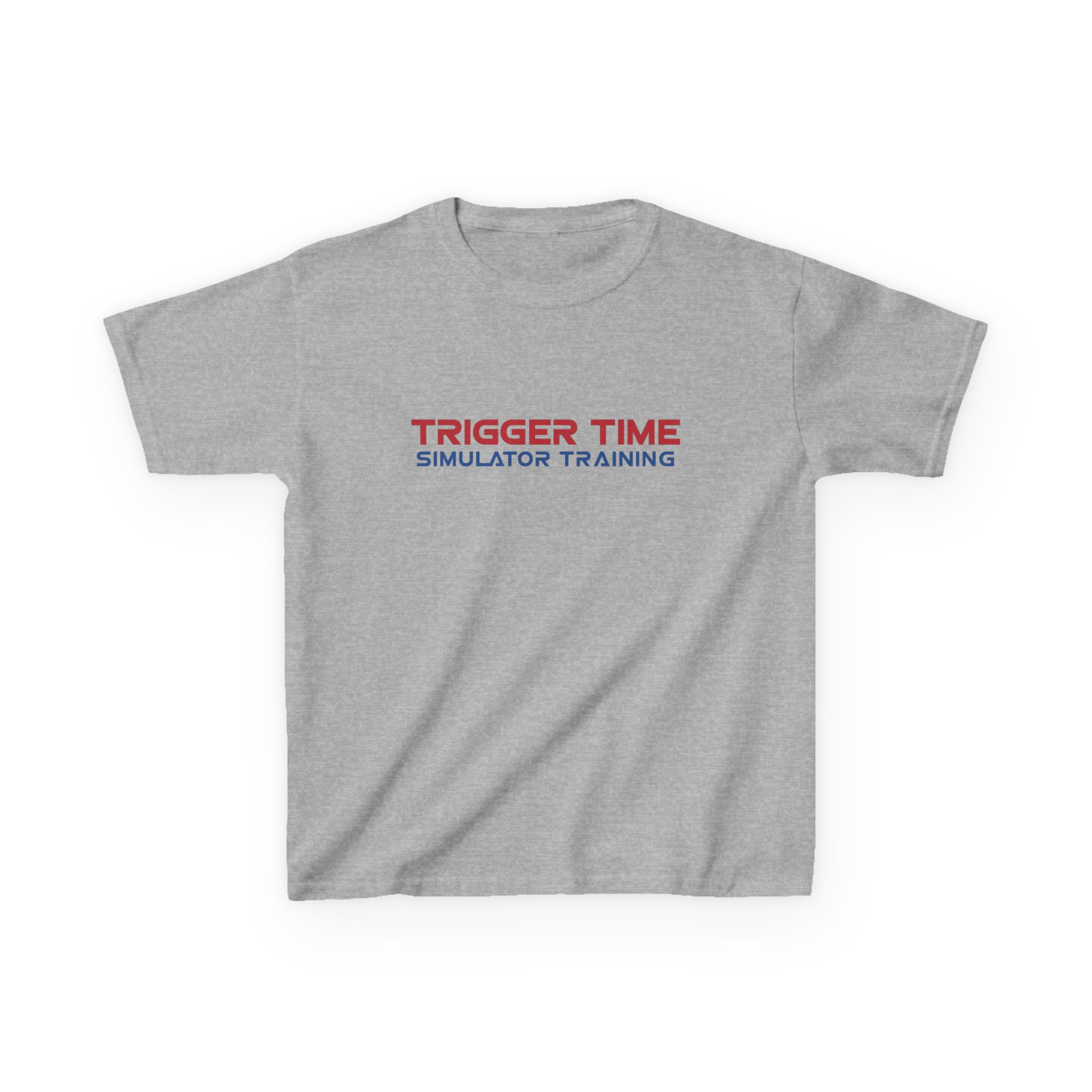 Trigger Time Front and Back Bullet Logo -Kids Heavy Cotton™ Tee