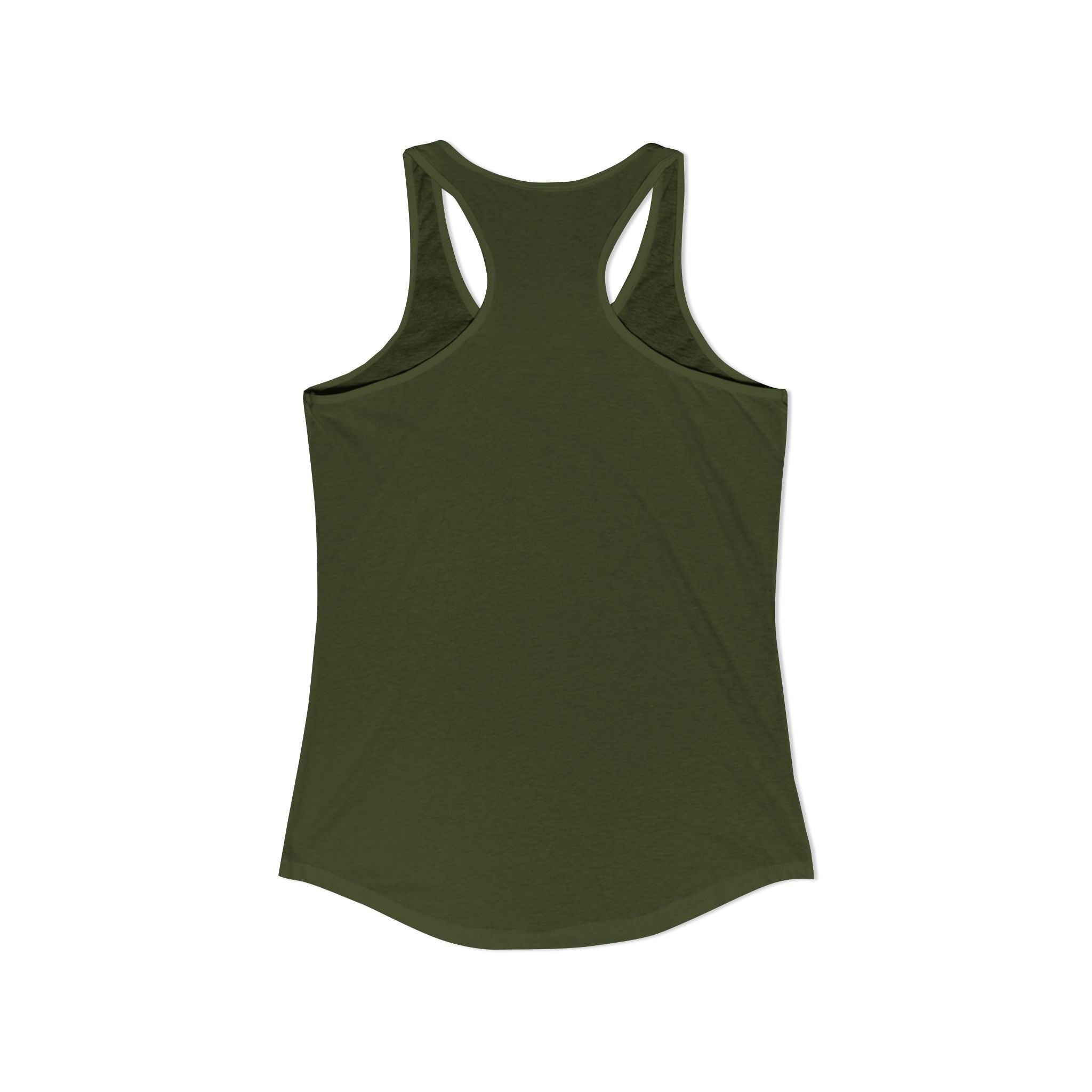 Trigger Time-Front only-Women's Ideal Racerback Tank