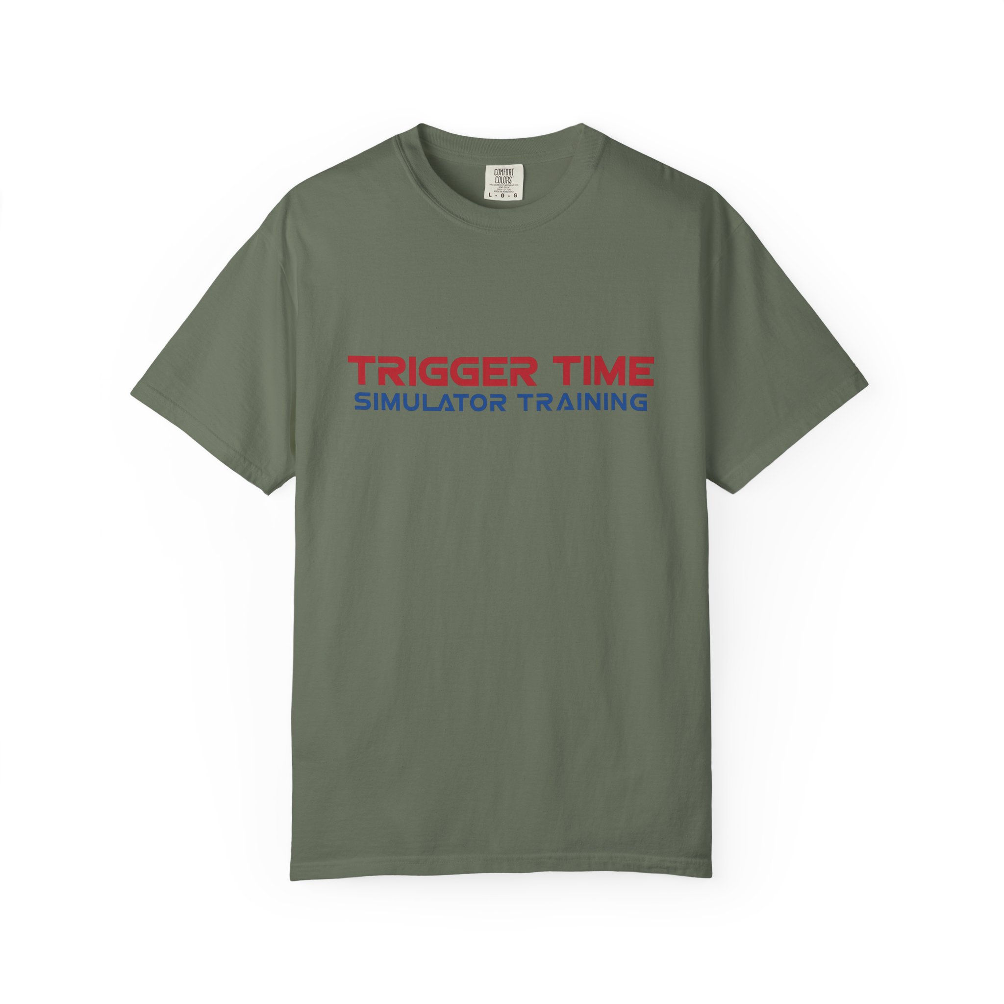 Trigger Time-Modern Tech Wordmark-Unisex Garment-Dyed T-shirt