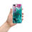 Thumbnail: Just Breathe Pink & Teal Clear Case for iPhone®