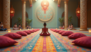 In the stillness of a sacred space, we are reminded—our bodies, like temples, deserve reverence, peace, and devotion.