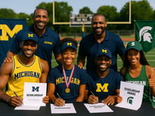 Local athletes earning college scholarships