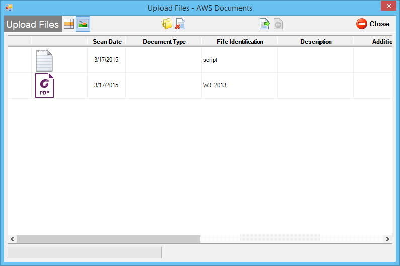 Inspection and welding documentation report interface