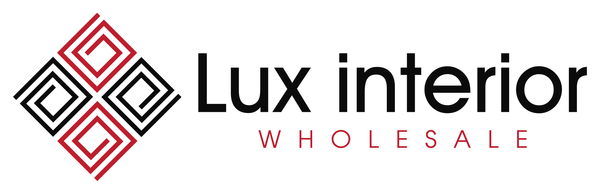 Lux Interior Wholesale — live Interior Design & Furnishings website screenshot