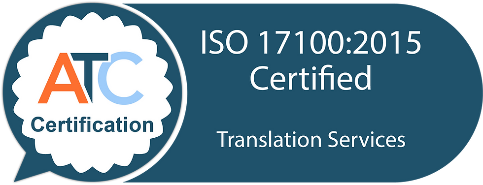 Braahmam ISO 17100 Certified Foundation logo