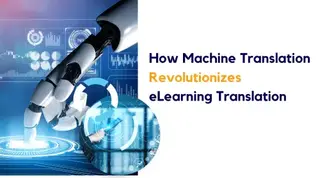 How Machine Translation Revolutionizes eLearning Translation
